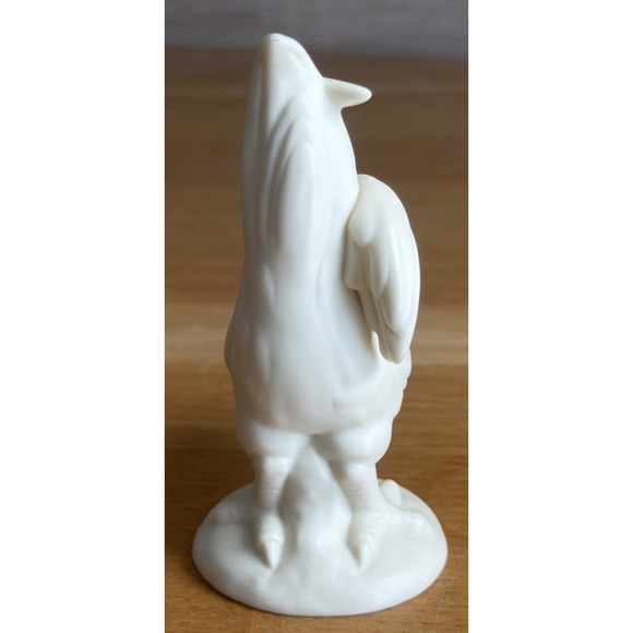 Department 56 Rooster Try It You'll Like It Figurine Bisque Porcelain Chicken - Picture 4 of 7